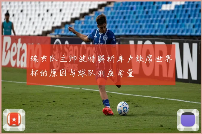 瑞典队主帅波特解析库卢缺席世界杯的原因与球队利益考量